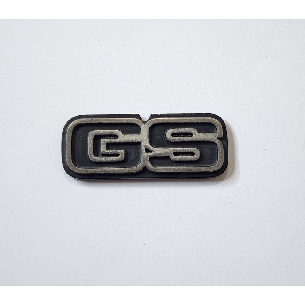 GS Logo Emblem 1"3/4 Decal E3CB-16702-AA